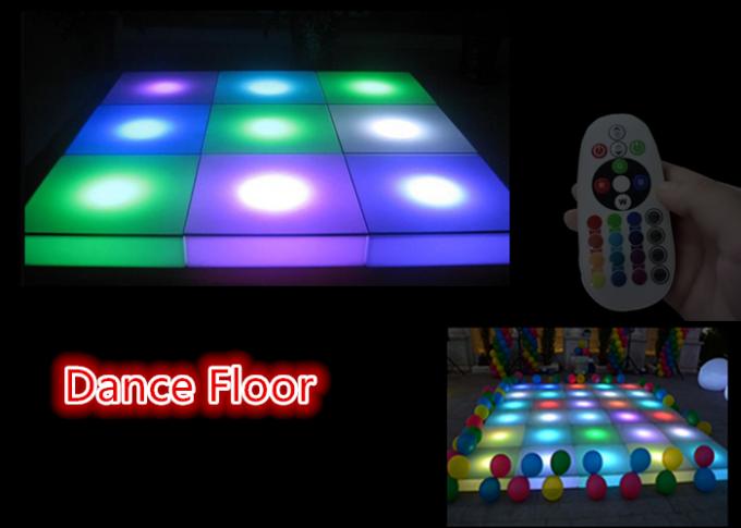 Programmierbarer Portable führte leuchten Dance Floor für Stadium des Partei-Ereignis-/DJ