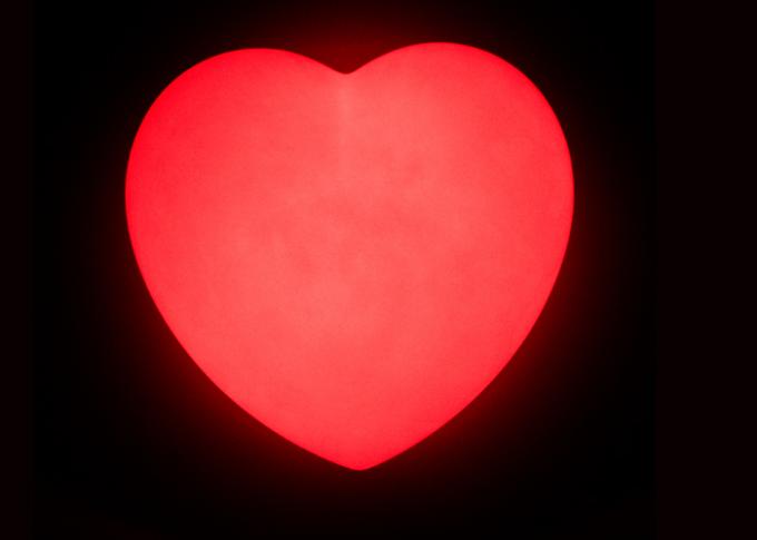 Dekorative Tischlampen der Herz-geformte Liebes-LED, Ausgangsbatteriebetriebenes Nachtlicht