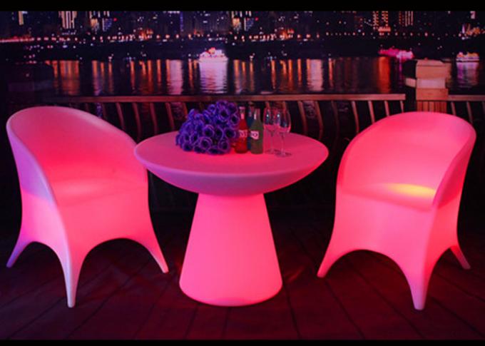 Batterie-Gestalt im bunten Glühen-Möbel-Sofa-Stuhl für Garten-Dekoration im Freien