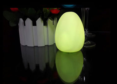 China Weiches PVC führte Neuheits-Nachtlicht-Ei geformtes Licht mit Batterie 3*LR44 fournisseur