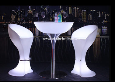 China Kundengebundene Licht-Möbel des Reinweiß-LED, drahtlose glühende Möbel im Freien  fournisseur