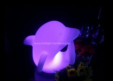 China Nette bunte Feiertags-Delphin-Nachtleuchtpult-Lampe mustert Produktion für Raum fournisseur