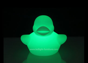 China ENTEN-Nachtlicht des lustigen Tierspielzeug-Plastik-LED Gummiumweltsmäßig und energiesparend fournisseur