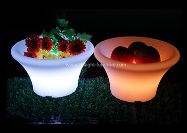China Dekorative LED-Eis-Eimer-Partei-Kühlvorrichtung für Frucht, belichteter Eis-Eimer  fournisseur