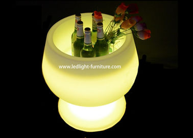 China Becher-Schale formte, LED-Eis-Eimer/leuchtet Wein-Eimer für Flaschen-Halter fournisseur
