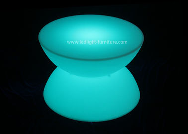 China Doppeltes halbrundes glühendes Lichtstrahl-Tabellen-Polyäthylen-Material des Couchtisch-/LED fournisseur