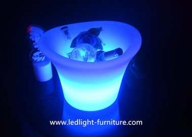 China Die veränderbare belichten LED-Eis-Eimer/geführte Farbe leuchten Eimer für Partei-Kühlvorrichtung fournisseur