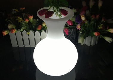 China Wieder aufladbare Blumen-Töpfe des Beleuchtungs-Vasen-LED für Tafelservice, 16 Farbändern fournisseur