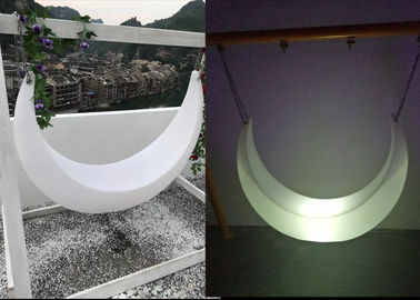 China LED-Licht-Möbel im Freien, die geformte Stimmung führten Schwingen-hellen Stuhl fournisseur