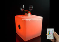 Multi Farben führten Bluetooth-Sprecher, beleuchteten Würfel-drahtlosen Bluetooth-Sprecher 50*50*50 cm