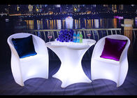 China PET Swimmingpool-Möbel im Freien mit kundengebundenen Farben LED Beleuchtung Firma