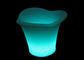 Verwittern Sie Eis-Eimer-/Farbändernde Wein-Kühlvorrichtung des Beweis-LED für Bar-Zähler fournisseur