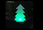 Geformte LED Stehlampe des Plastikbaum-batteriebetrieben für Weihnachtsdekoration im Freien fournisseur