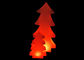 Geformte LED Stehlampe des Plastikbaum-batteriebetrieben für Weihnachtsdekoration im Freien fournisseur