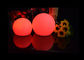 Ball der Plastik-Stimmungs-LED beleuchtet Durchmesser 10 cm mit Fernbedienung fournisseur