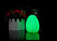 Weiches PVC führte Neuheits-Nachtlicht-Ei geformtes Licht mit Batterie 3*LR44 fournisseur