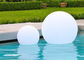 80cm LED Ball-Lichter imprägniern, PET Plastikpark-sich hin- und herbewegende Pool-Ball-Lichter  fournisseur