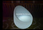 Elegantes Ei formten LED-Barhocker/Innen leuchten Stühlen mit 16 Farben fournisseur