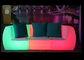 Licht-Möbel-Schnittecke des modernen Entwurfs-LED und gerades LED-Sofa mit Kissen fournisseur