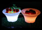 Dekorative LED-Eis-Eimer-Partei-Kühlvorrichtung für Frucht, belichteter Eis-Eimer  fournisseur