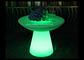 Cocktail-Tisch des Pilz-imprägniern der geformte Patio-LED, Handels leuchten Couchtisch  fournisseur