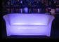 Großes RGB-Glühen leuchtet Sofa mit modernen Art-Möbeln Doppelsitzes KTV fournisseur