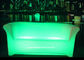 Großes RGB-Glühen leuchtet Sofa mit modernen Art-Möbeln Doppelsitzes KTV fournisseur