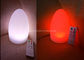 Kundengebundene dekorative Tischlampen LED, veränderbare Farbänderndes Ei-Licht  fournisseur