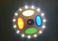 9W alle ein in den Solar-LED-Garten-Lichtern mit kristallenem monosilikon Moudle fournisseur