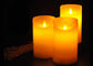 Materielle flammenlose LED Kerzen des wirklichen Wachs-mit Fernbedienungs-flackernden Tee-Lichtern fournisseur