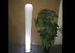 Polyäthylen-materieller Stock geformte RGB-Stehlampe im Freien mit Standfläche fournisseur