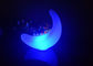 Mini gelbes reizendes Nachtlicht-Plastik des Lächeln-Mond-LED für Kindergeschenk fournisseur