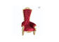 Luxushoch-Rückseiten-Hochzeits-Möbel-dekorative Thron-Mietstühle/königliche Prinzessin Chair fournisseur