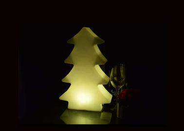 China PET materielles Festival-Dekorations-Licht-bunte Weihnachtsbaum-Tischlampe usine