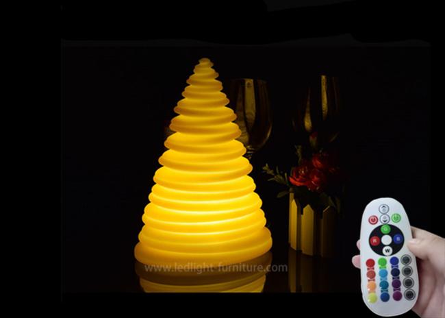 Kreative dekorative Tischlampen der Visions-LED, drahtlose batteriebetriebene Tischlampen 
