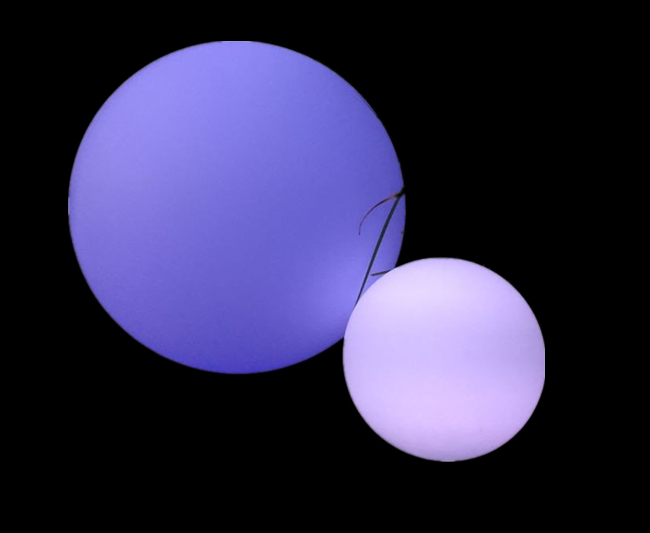 Nicht giftiger Ball der Sicherheits-LED beleuchtet Mond-Ball-Lampe PET Material-15cm für Kindertagesstätte