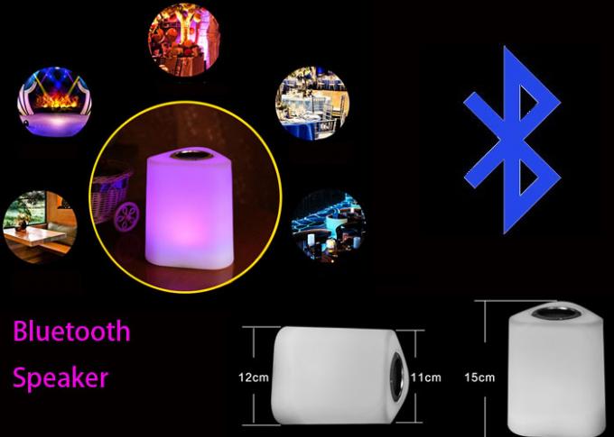 3 Farben, die LED ändern, berechnen Lichtes/3D geformter LED-Würfel-Bluetooth-Sprecher