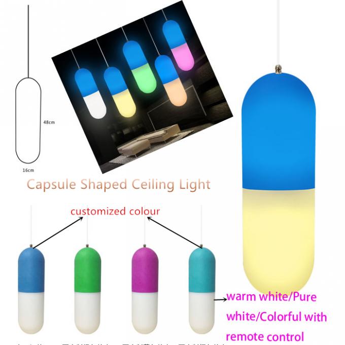 Kundenspezifische LED-Licht-Möbel-Kapsel-geformtes Polyäthylen für Tischplatte-Dekoration
