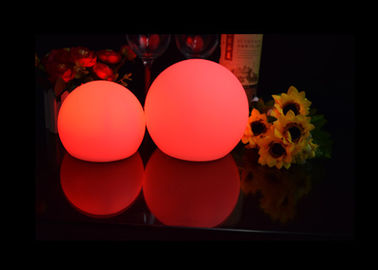 China Ball der Plastik-Stimmungs-LED beleuchtet Durchmesser 10 cm mit Fernbedienung fournisseur