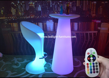 China Farben, die LED-Barhocker-wasserdichtes hohes leuchtendes für Nachtklub ändern fournisseur