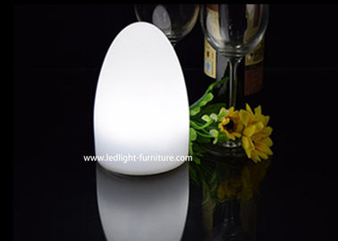 China Kleine dekorative Tischlampen LED, wieder aufladbares Ei-geformtes Nachtlicht  fournisseur