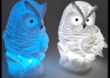 China Die Farben, die Tier-LED Nachtlicht der Eulen-/ändern, führten beleuchten spielt oben fournisseur