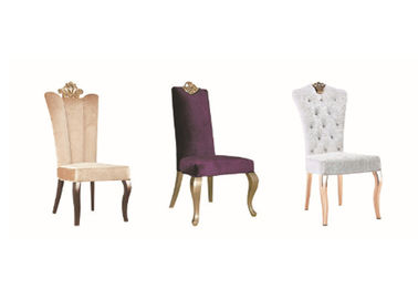 China Geistes- und Gewebe-materielle Hochzeits-Möbel-Mietbankett-Stühle mit 4 Beinen fournisseur