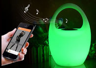 Tragbarer App Smart führte musikalischen Sprecher mit dem 16 Farblicht/-Lithium-Batterie