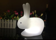 Geformtes LED Nachtlicht des netten Häschen-, weißes Farbändern der Kaninchen-Lampen-16