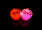 Blitzen aktives LED Nachtlicht des Wasser-, 7 Farben geführtes Blumen-Nachtlicht für Geburtstag fournisseur