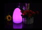 Kleine dekorative Tischlampen LED, wieder aufladbares Ei-geformtes Nachtlicht  fournisseur