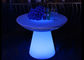 Cocktail-Tisch des Pilz-imprägniern der geformte Patio-LED, Handels leuchten Couchtisch  fournisseur