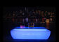 Cocktail-Tisch-moderne belichtete Bar-Möbel des Plastik-LED fournisseur