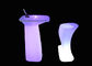 Cocktail-Tisch-Schock-Widerstand 16 Farbehoher LED für Partei/Nachtklub fournisseur